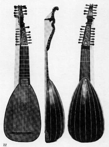 Schelle baroque lute