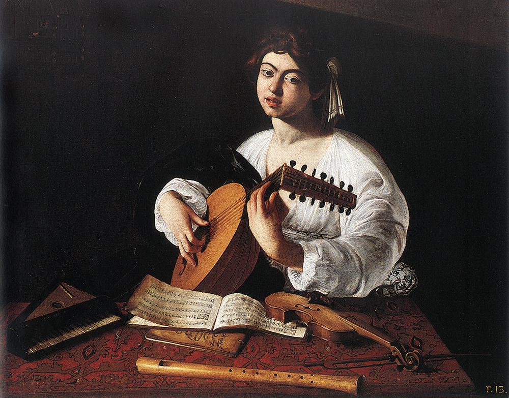The Lute Player by Caravaggio