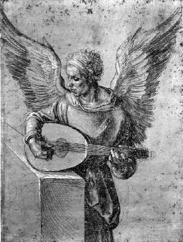 Angel with Lute 1497