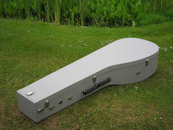 Telescopic theorbo case by Kingham MTM Cases