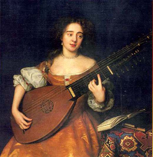 English theorbo