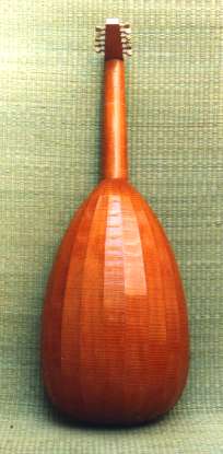 Large Renaissance Bass Lute