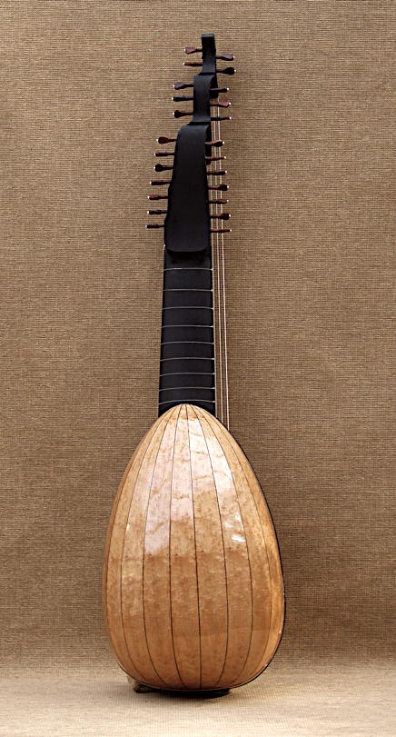 Baroque lute after Johannes Jauck