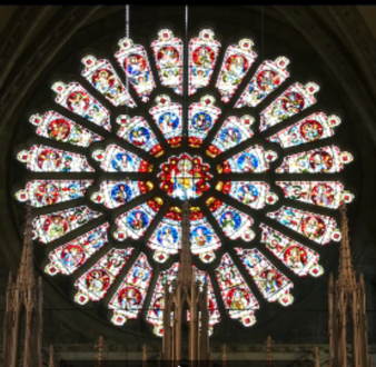 Durham Cathedral rose window