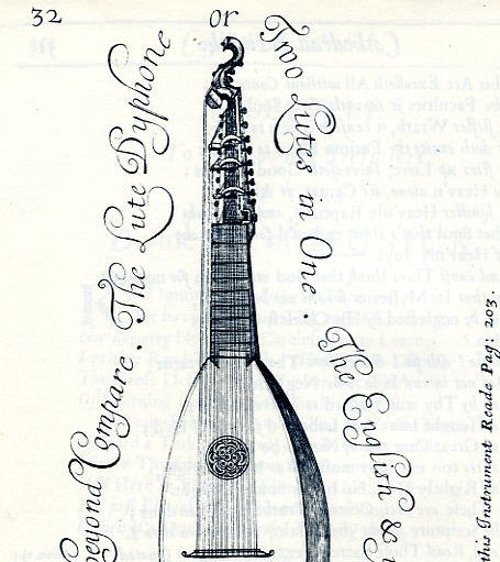 English theorbo